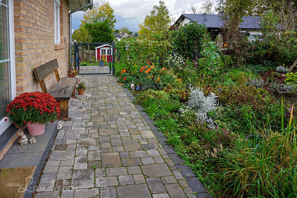 Mittelgarten im Oktober 2019