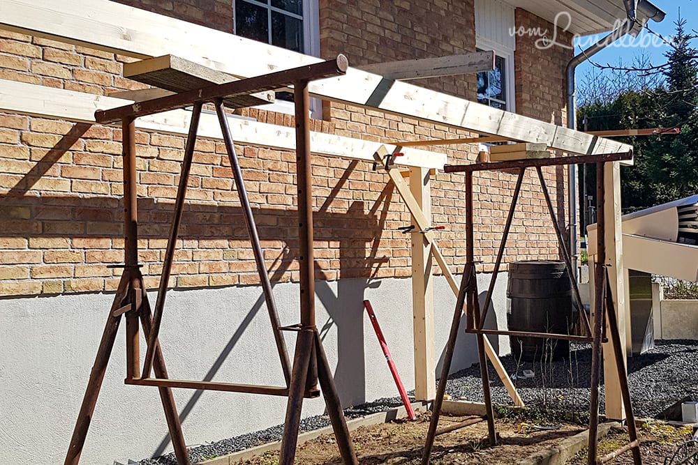 Bau von Hühnerstall und Voliere