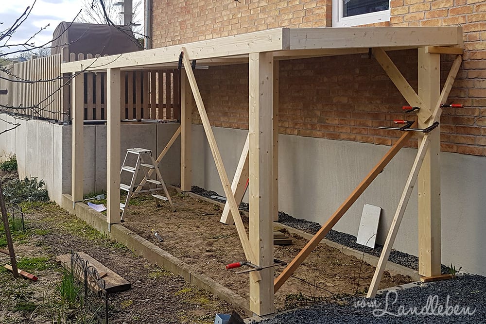 Bau von Hühnerstall und Voliere