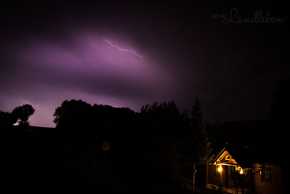 Gewitter - August 2020