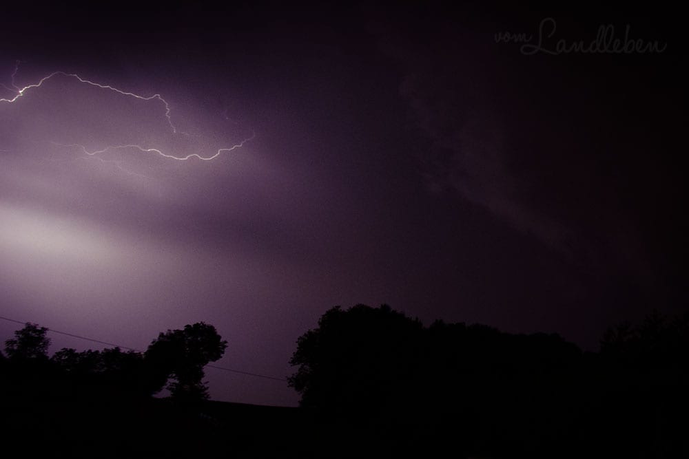 Gewitter - August 2020