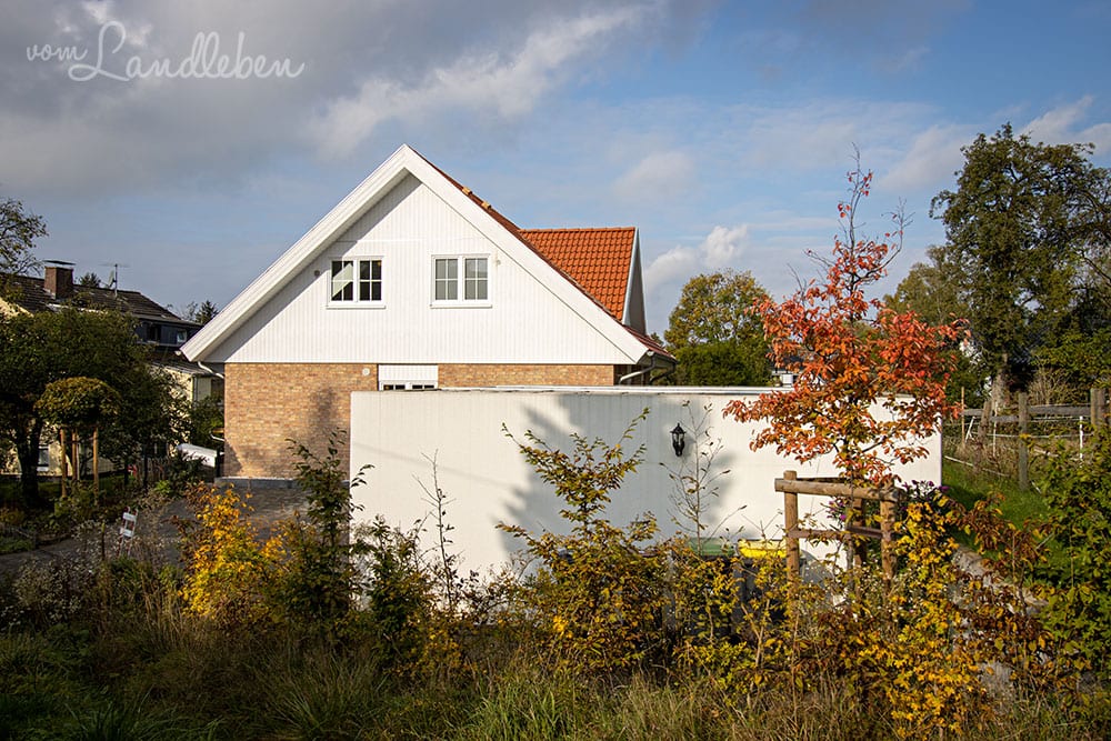Vorgarten im Oktober 2020