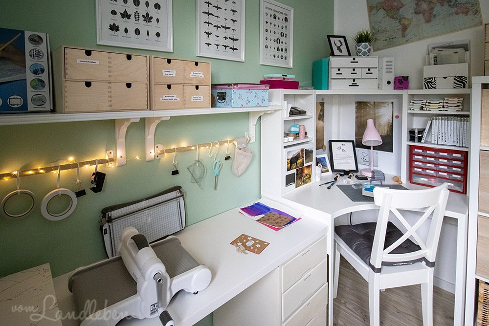 Schreibtisch im Werkelzimmer