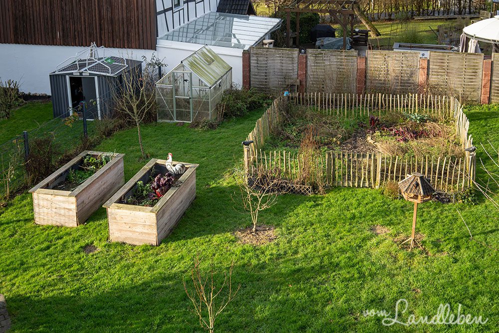 Unser Garten im Januar 2022