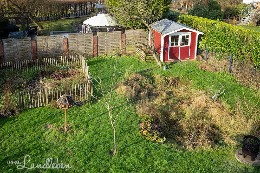 Unser Garten im Januar 2022