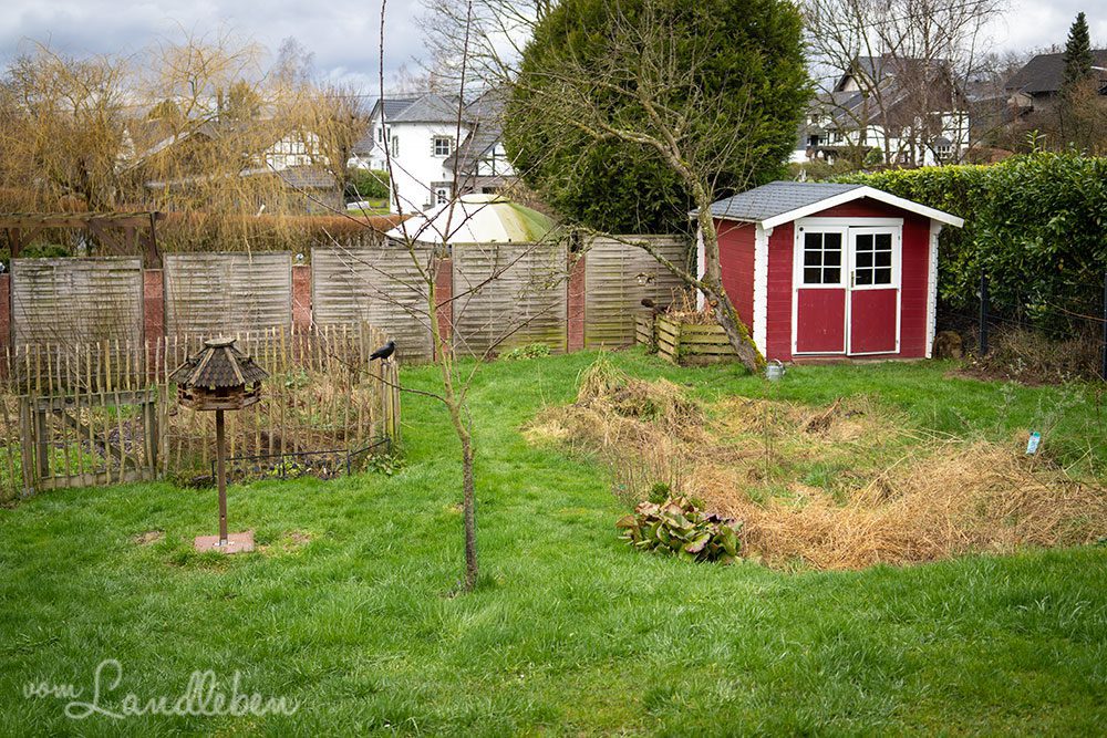 Garten im Februar 2022