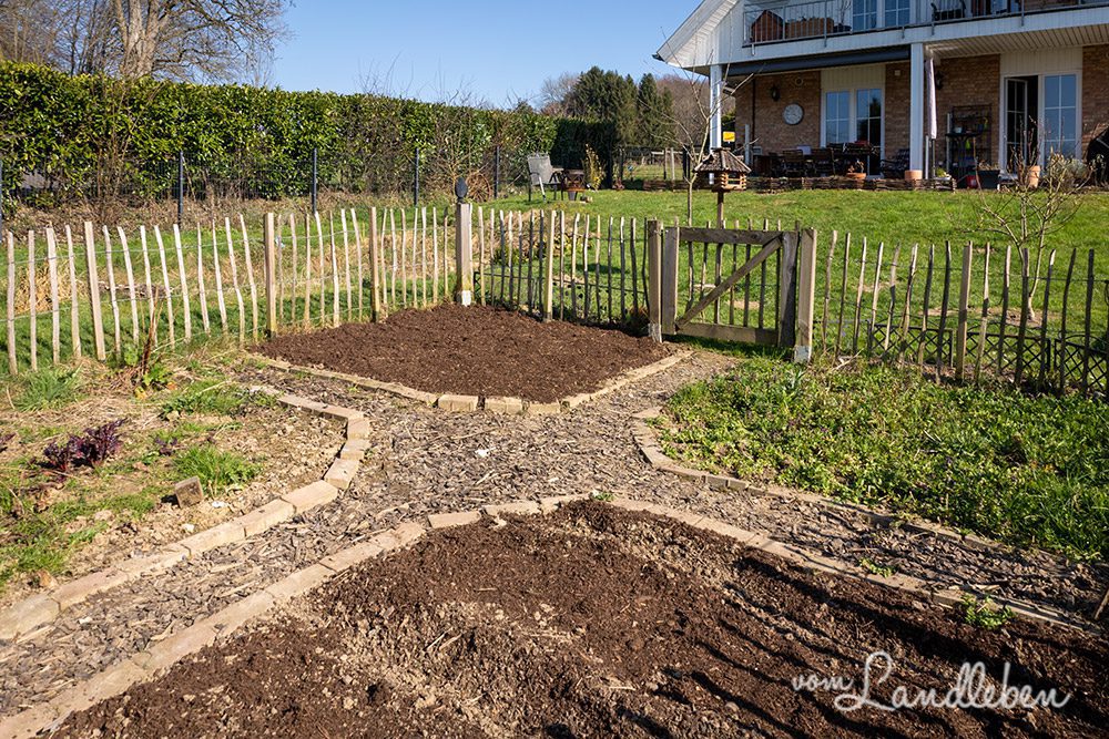 Bauerngarten im März 2022
