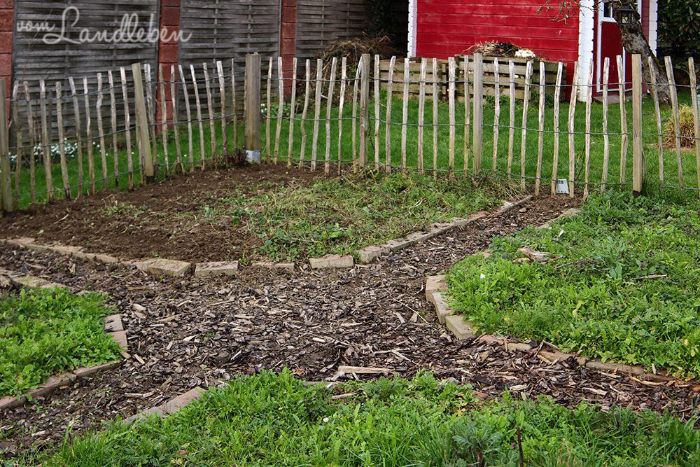 Bauerngarten im Februar 2023