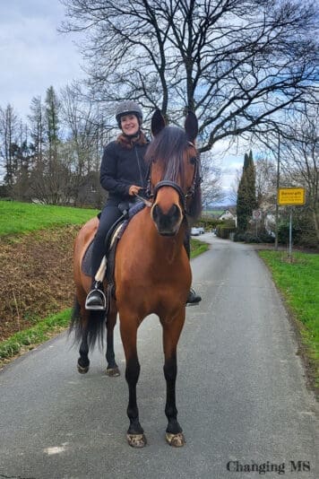 Ausreiten mit Dolida