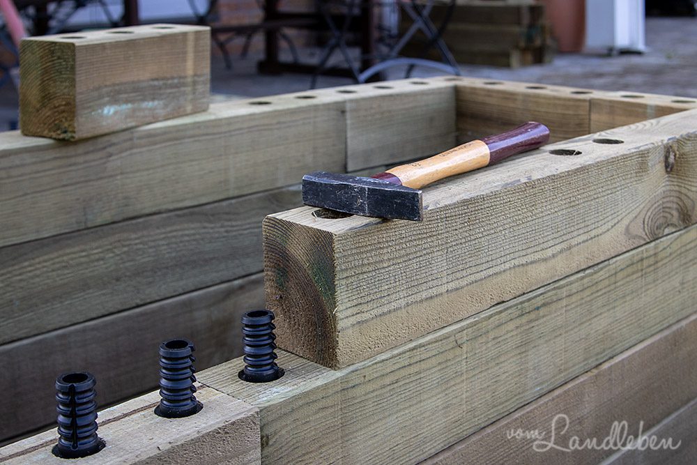 Hochbeet von WoodBlocx bauen