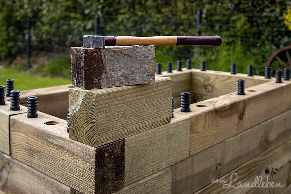 Hochbeet von WoodBlocx bauen