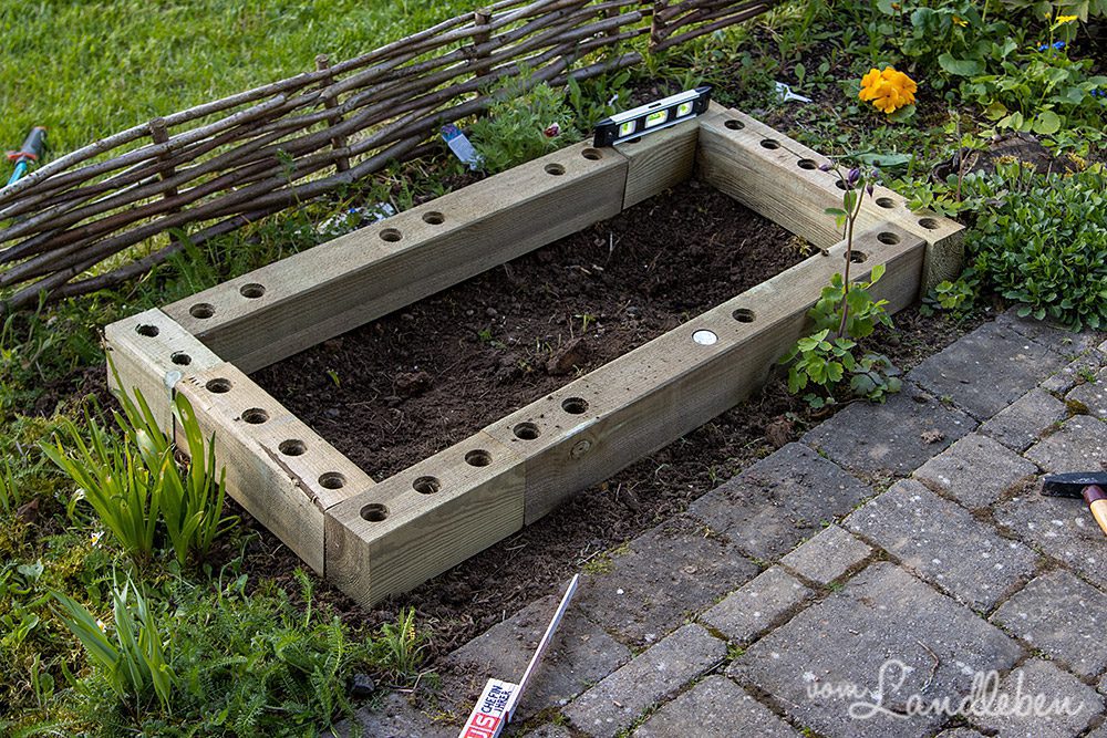 Hochbeet von WoodBlocx bauen