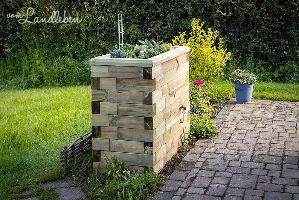 Mediterranes Kräuterhochbeet von WoodBlocx