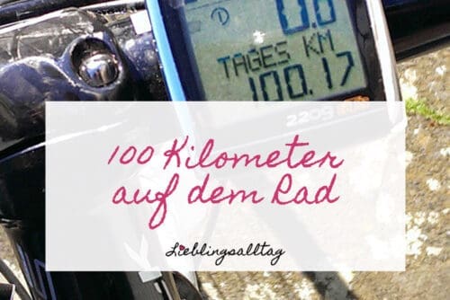 Radtour: 100km auf dem Fahrrad