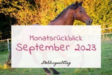 Monatsrückblick September 2023