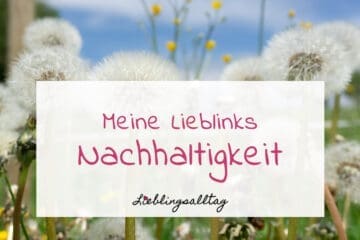Lieblinks: Nachhaltigkeit