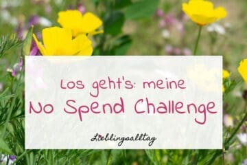 No Spend Challenge