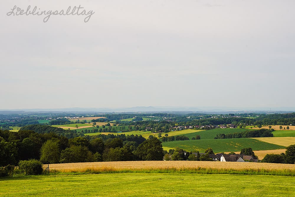 Panoramablick vom Heckberg