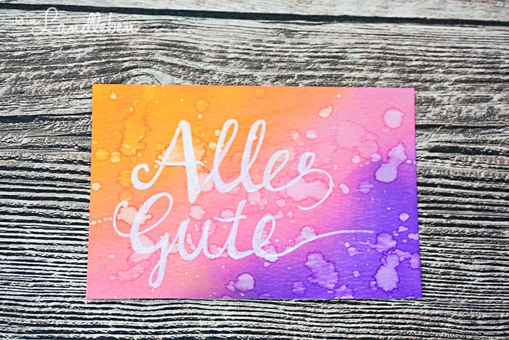 #12xkreativ im Januar 2018 - Handlettering