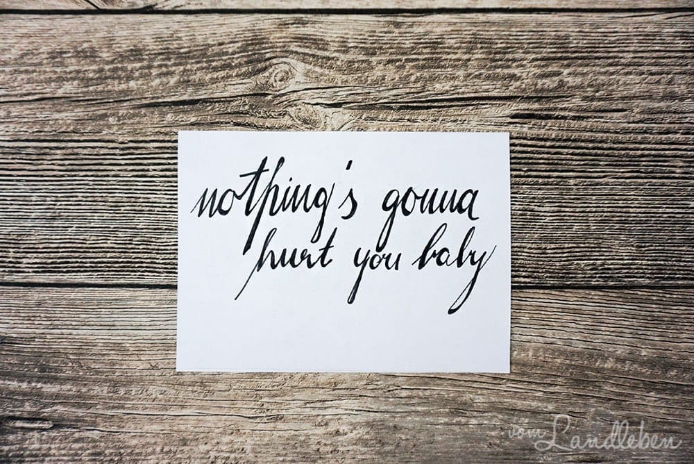 #12xkreativ im Januar 2018 - Handlettering