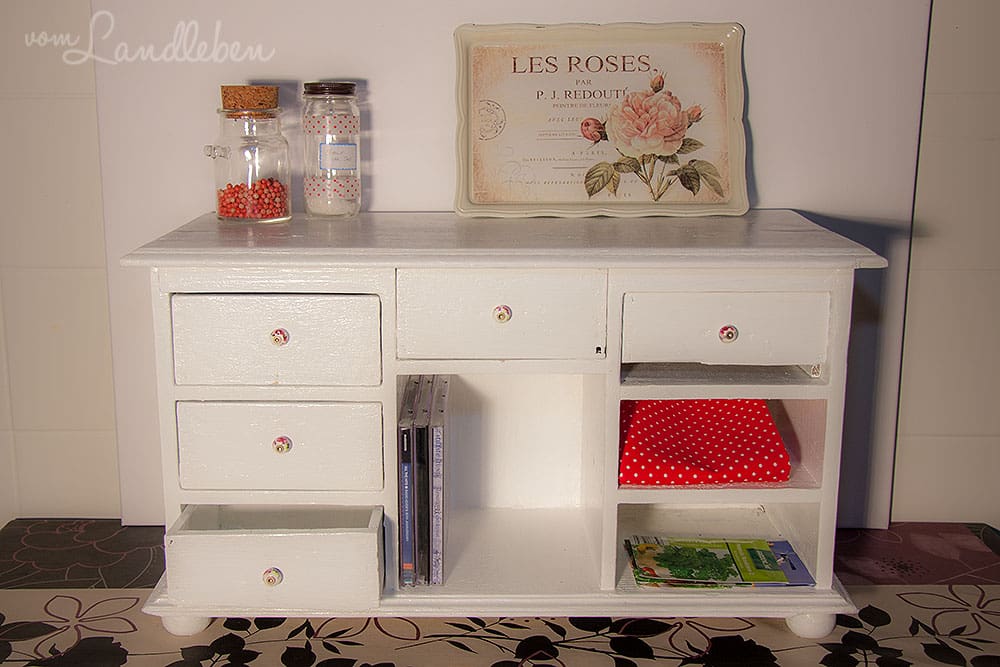 Restaurierte Shabby Chic-Kommode