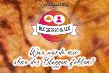 Bloggerschnack: was würde mir ohne das Bloggen fehlen?