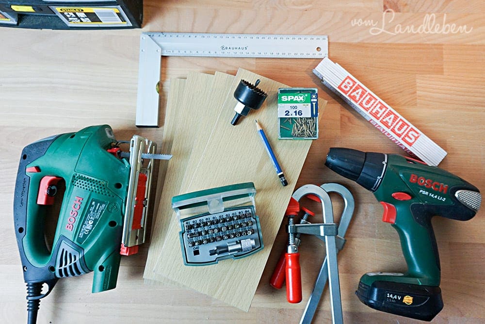 DIY-Flaschenhalter bauen - Anleitung