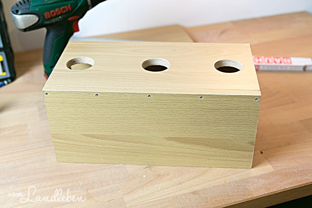 DIY-Flaschenhalter bauen - Anleitung