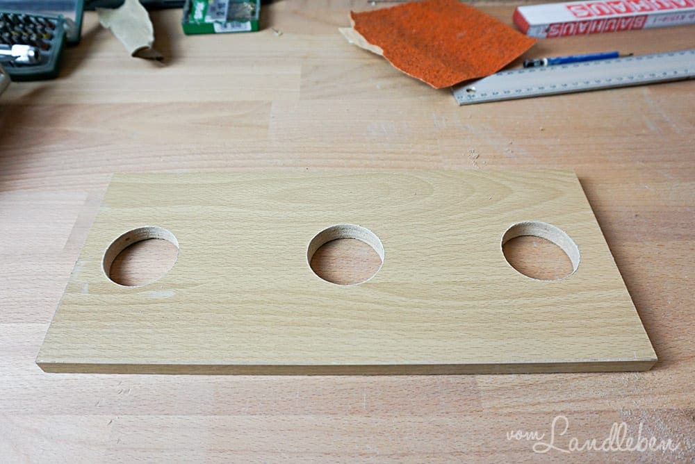 DIY-Flaschenhalter bauen - Anleitung