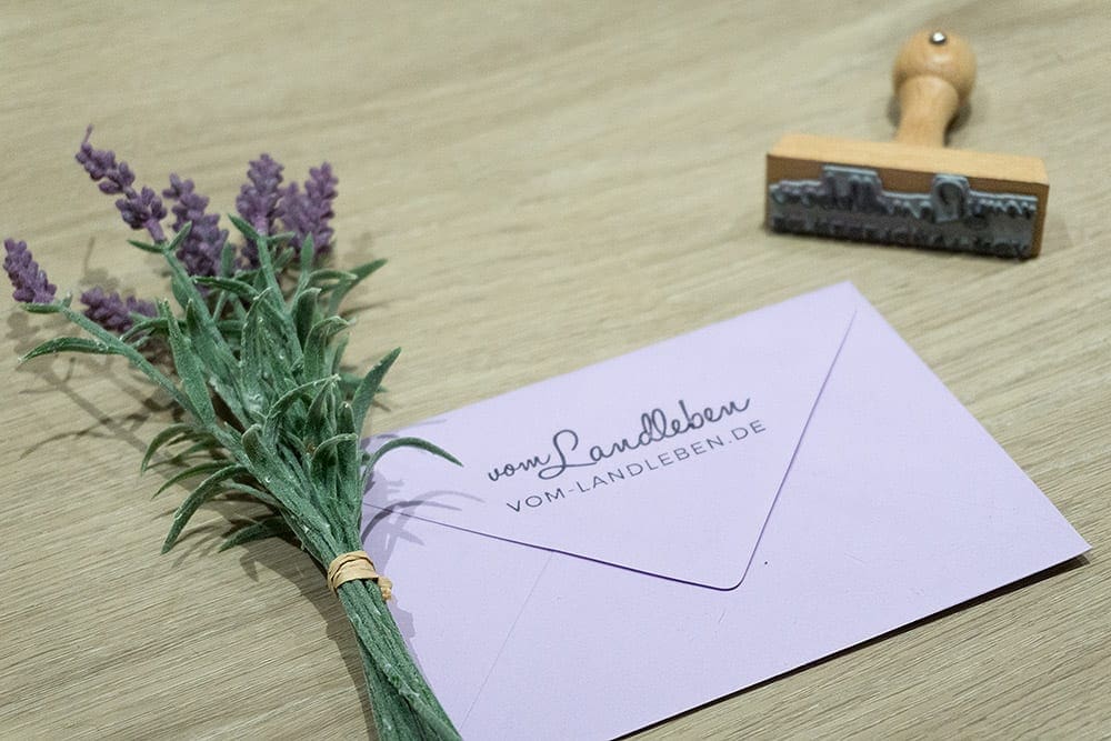 Logostempel für meinen Blog