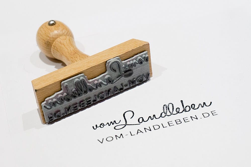 Logostempel für meinen Blog