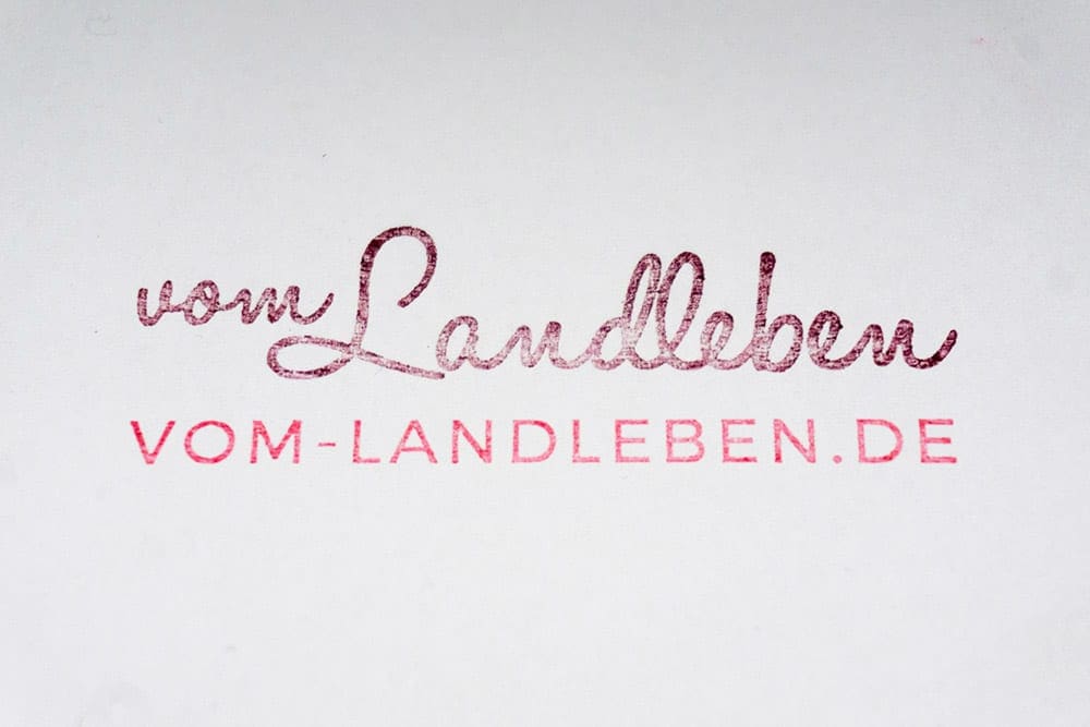 Logostempel für meinen Blog