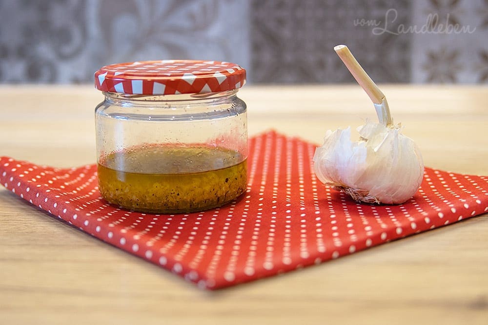 Rezept: selbstgemachtes Knoblauchöl
