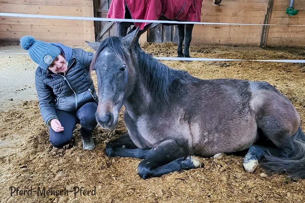 Feli und ich schmusen - November 2024