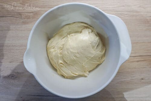 Hefeteig vor dem Gehen