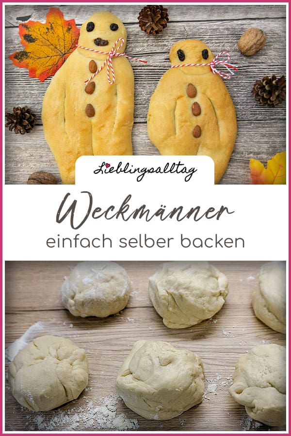 Selbstgebackene Weckmänner