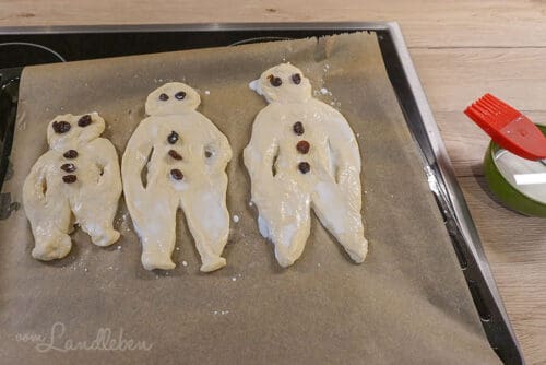 Rezept: selbstgebackene Weckmänner