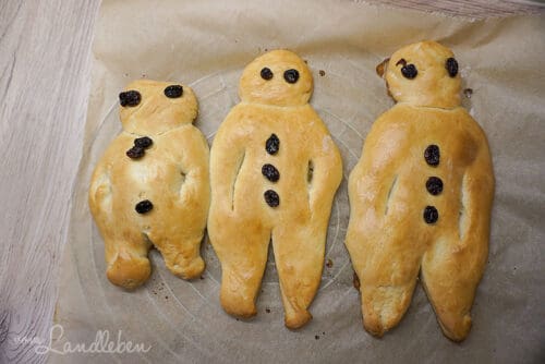 Rezept: selbstgebackene Weckmänner