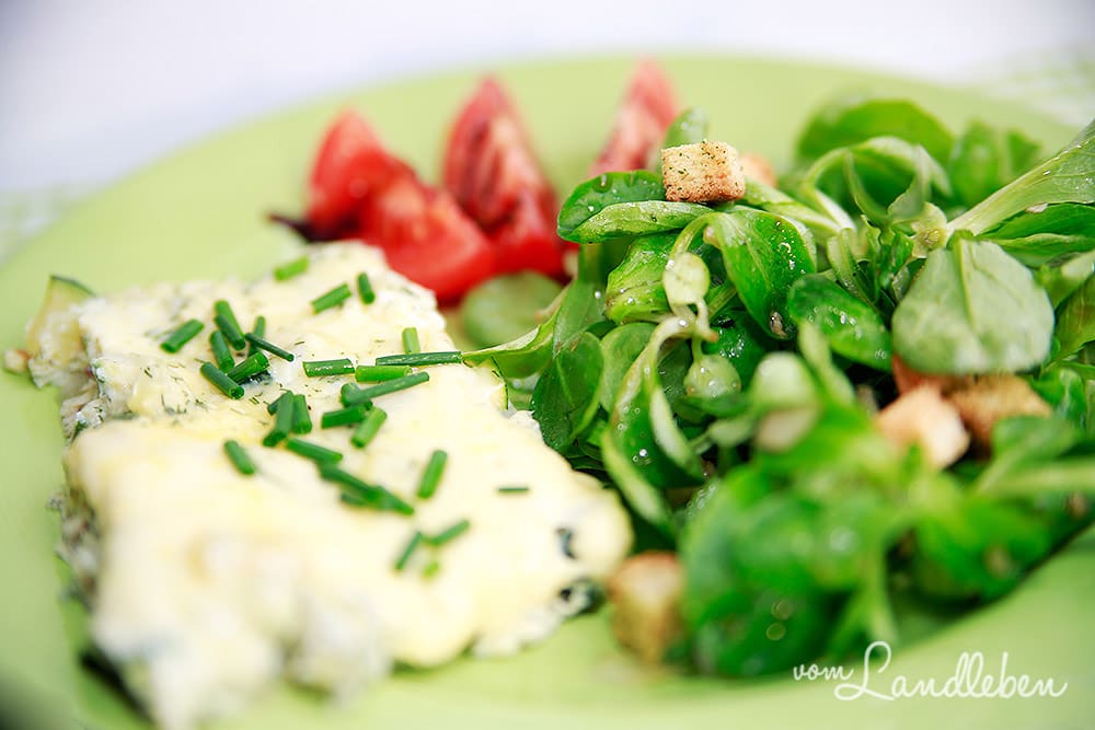 Rezept: Zucchini-Omelette