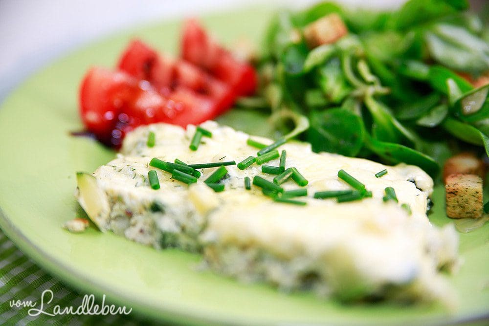 Rezept: Zucchini-Omelette