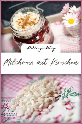 Rezept: Milchreis mit Kirschen