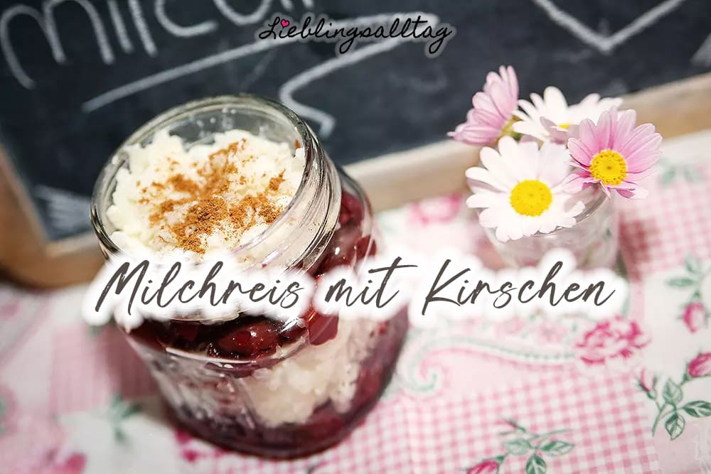 Rezept: Milchreis mit Kirschen