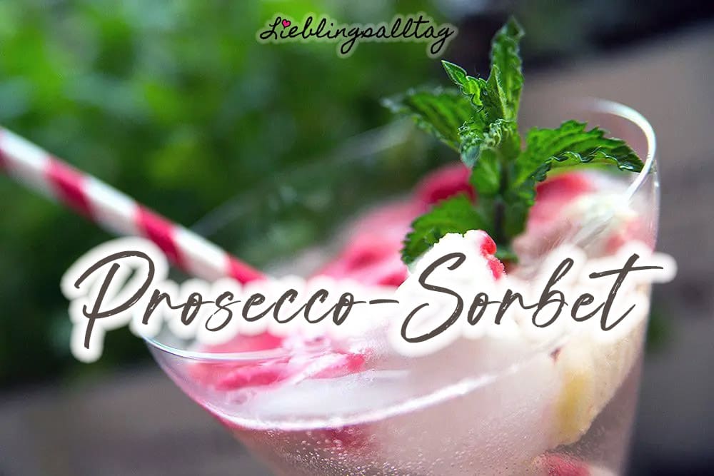 Rezept: Prosecco-Sorbet