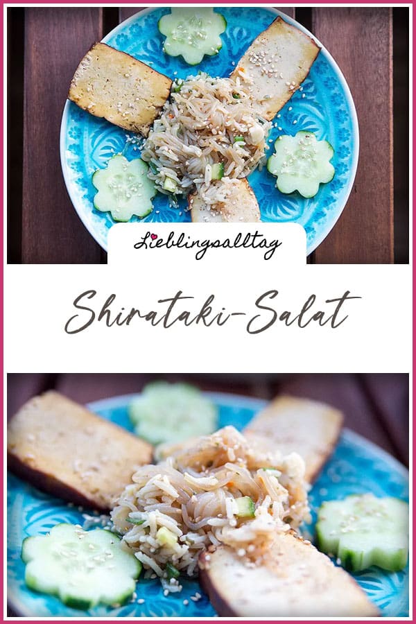 Erfrischender Shirataki-Reis-Salat