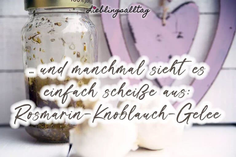 Rosmarin-Knoblauch-Gelee
