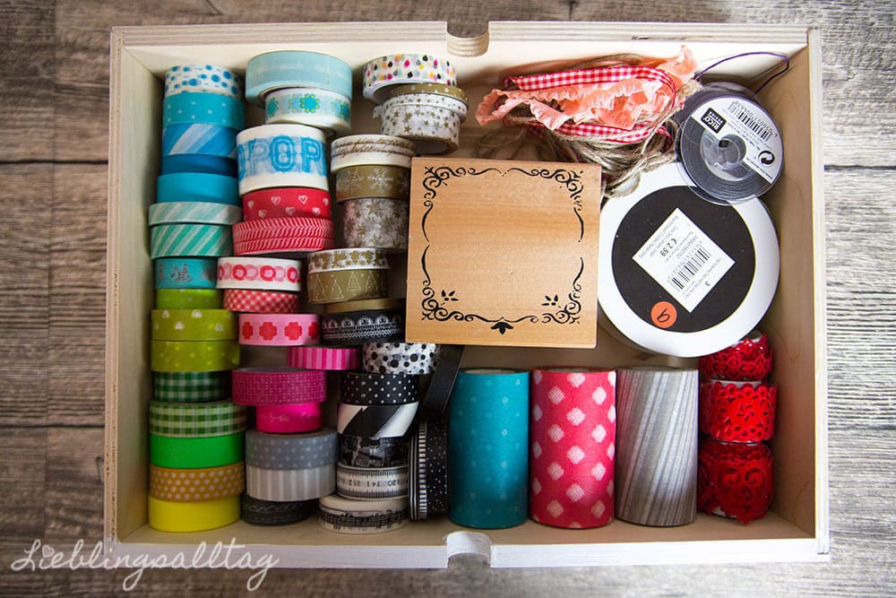 Aufbewahrungstipps für Masking Tapes