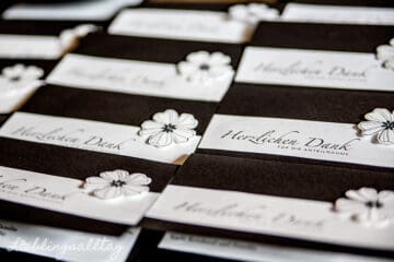 Danksagungskarten - DIY