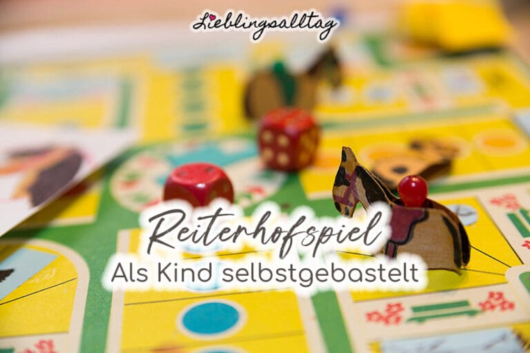 Selbstgebasteltes Reiterhofspiel