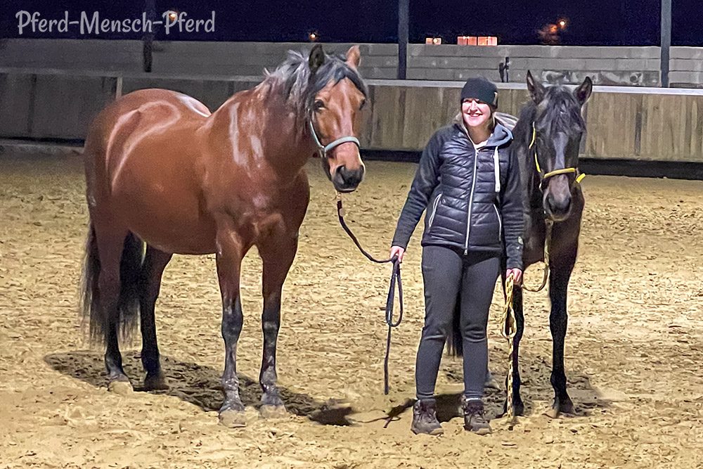 Anne mit Dolida und Feli