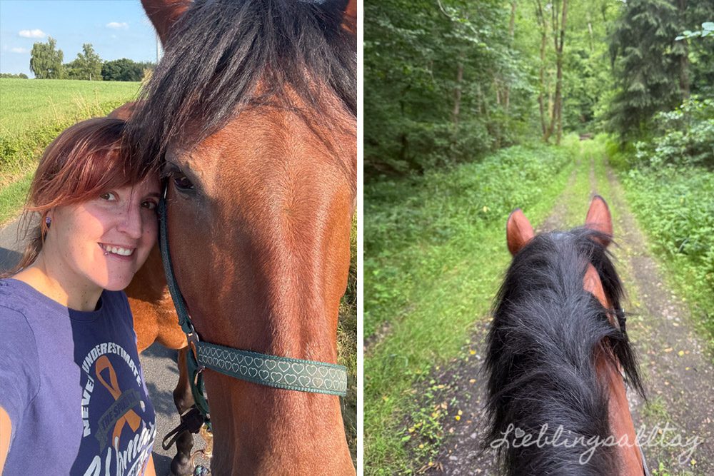 Dolida und ich im Juli 2025